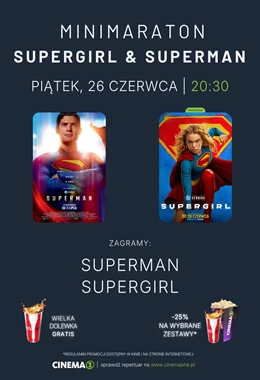 MINIMARATON SUPERGIRL & SUPERMAN (2D NAPISY)